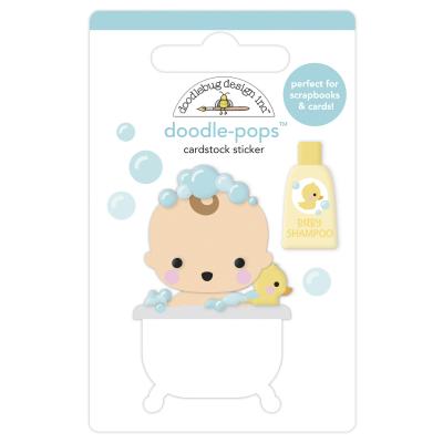 Doodlebug Baby Boy Doodle-Pops - Bathtime